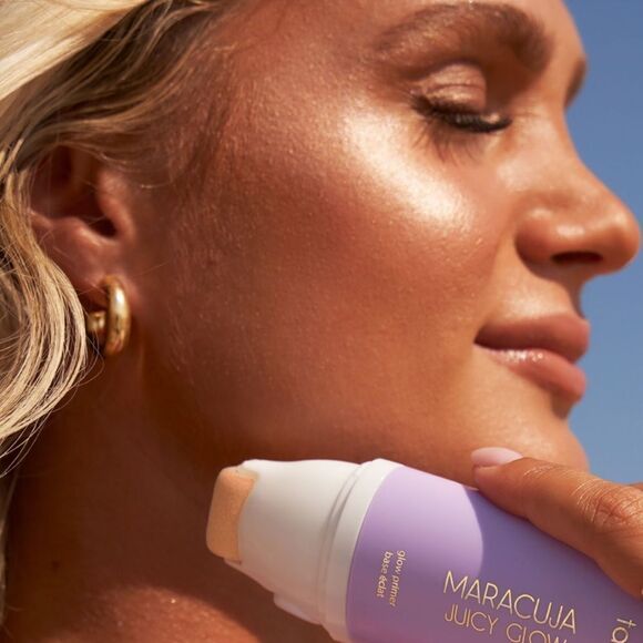 🌷 Tarte Luminous Peach Maracuja Juicy Glow Primer New FullSz - Picture 3 of 8